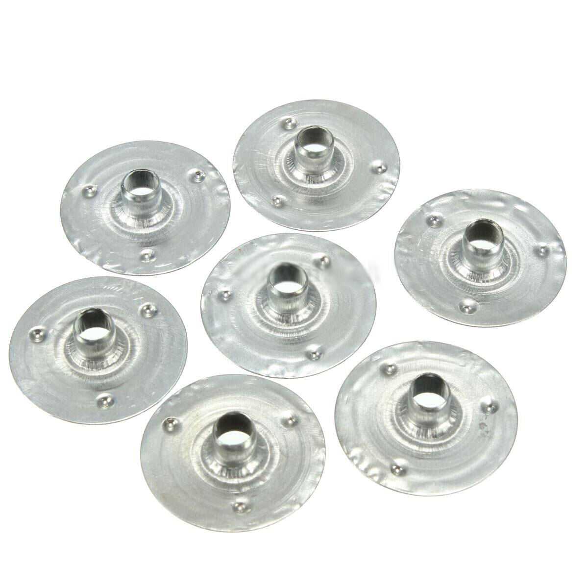 100pcs Candle Wick Metal Sustainer 12mm Durable Tabs Pack of