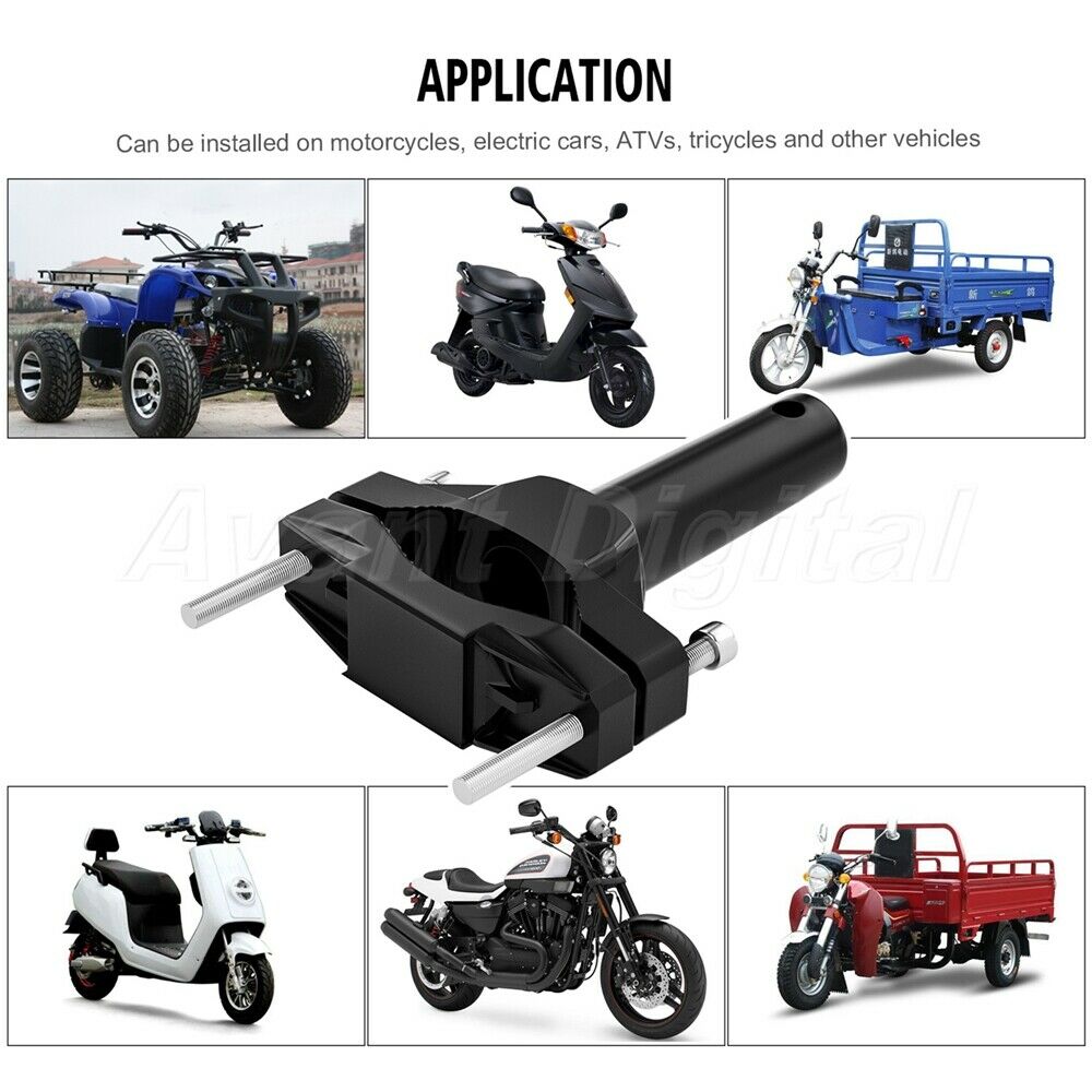 Universal Motorcycle Bumper Modified Headlight Stand Spotlight Extension Bracket