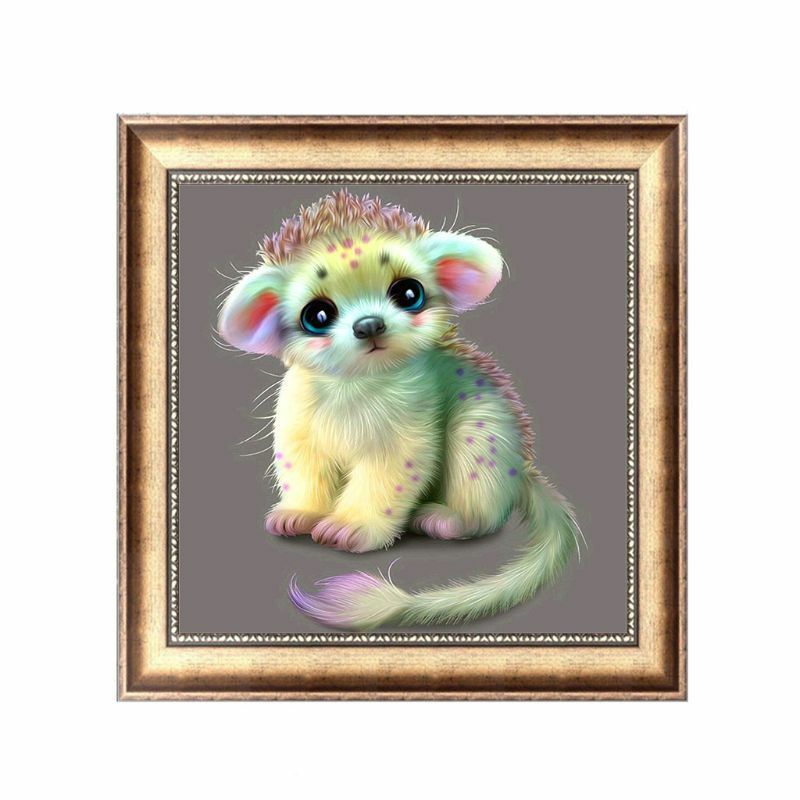 Lovely Cat 5D DIY Diamond Painting Embroidery Cross Stitch Kit Home Decor
