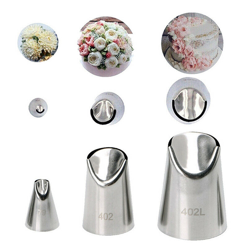5PCS/Set Of Chrysanthemum Nozzle Icing Piping Pastry Nozzles Kitchen Cake.l8