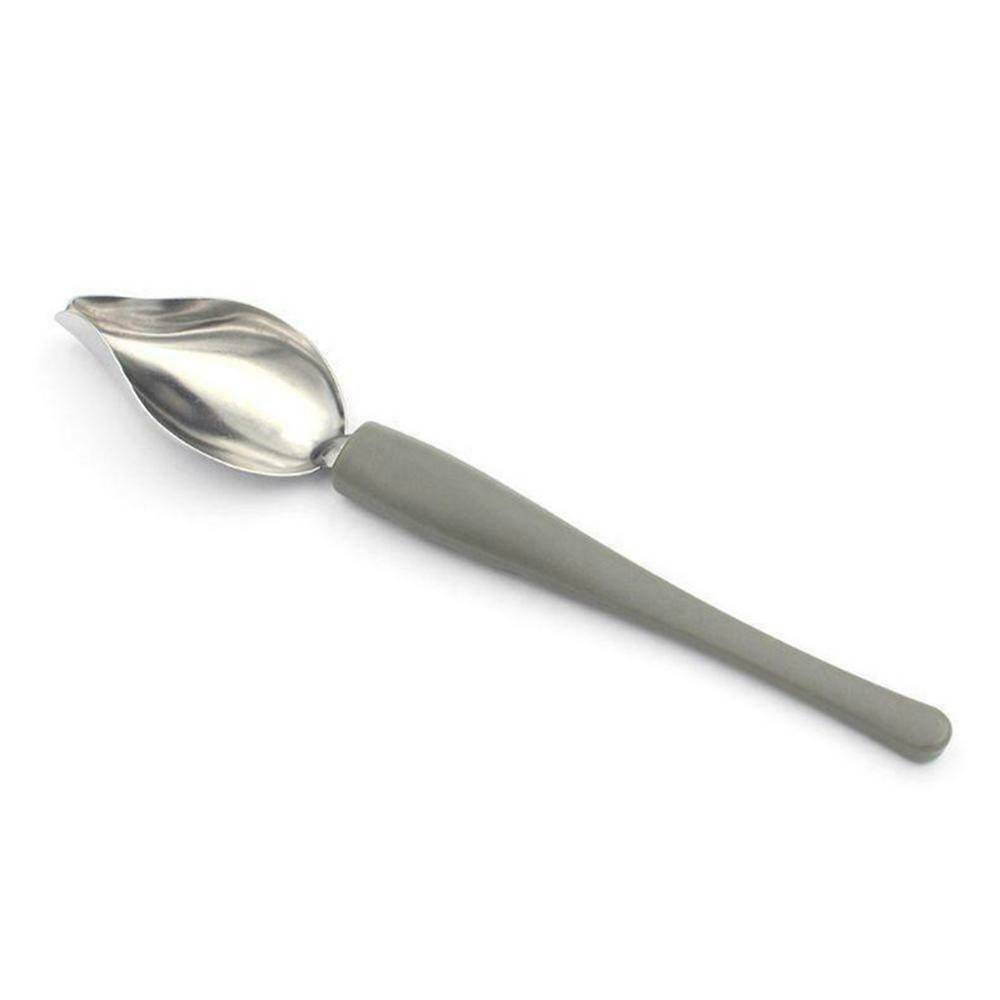 2Pcs/Set Plate Dish Sauce Painting Pencil Coffee Art Draw Tool Steel Spoon US