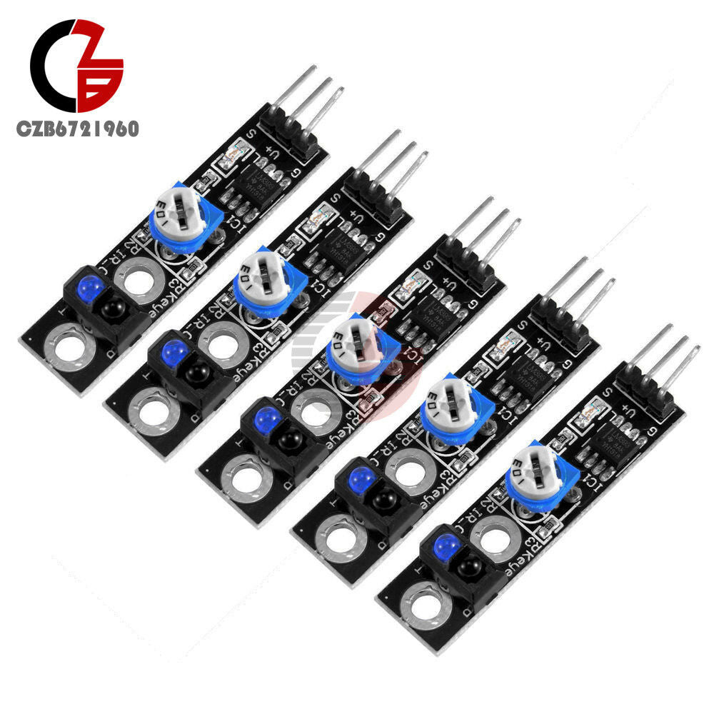 2PCS TCRT5000 KY-033 Infrared Reflection Sensor Module Line Track for Arduino