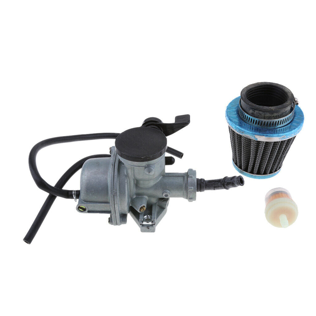 Carb Carburetor with Air Filter Oil Cup for Kawasaki KLX110 2002-2010