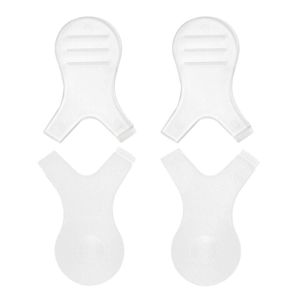 4 Pcs Grafted Y Type Eyelash Brush, Hands