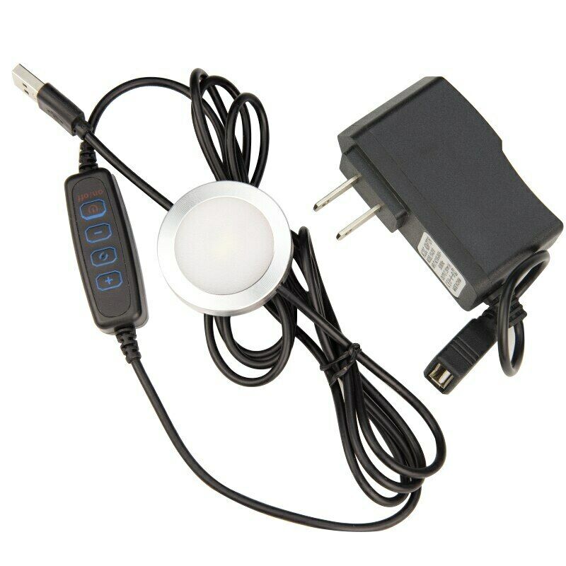 USB LED Biological Microscope Lighting Brightness Adjustable Bottom Light source