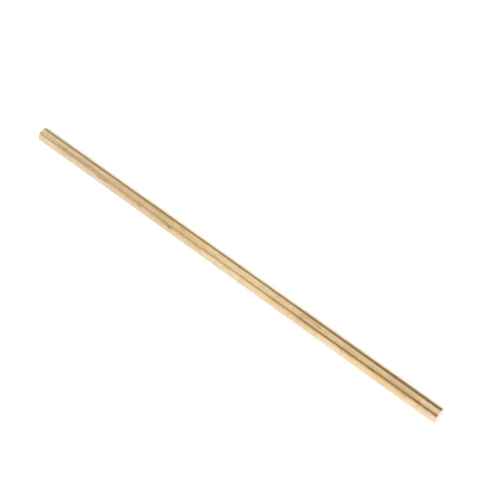 8mm Ã— 25cm And 7mm Ã— 25cm Solid Brass Round Bar Rod 2 Pcs