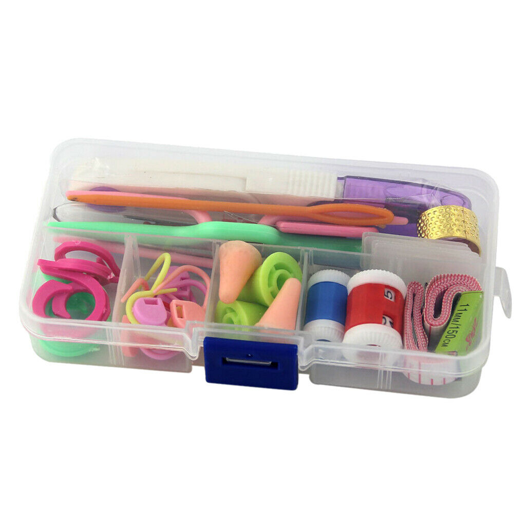 Crochet Hook Set Knitting Needles with Organizer Case Complete Accessories Kits