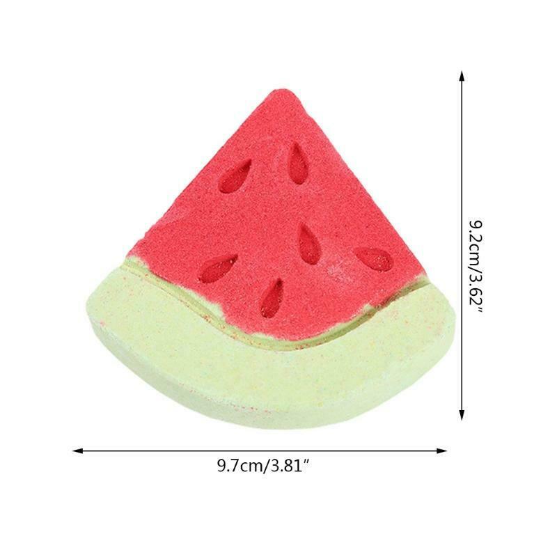 Watermelon Shaped Triangle Bath Bomb Bubble Aromatherapy SPA Salt Ball Cleaner