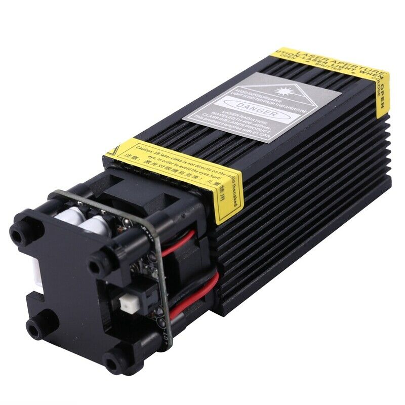 2500Mw 12V High-Power Blue Light Engraving Head Engraving Module Diy EngravingM5