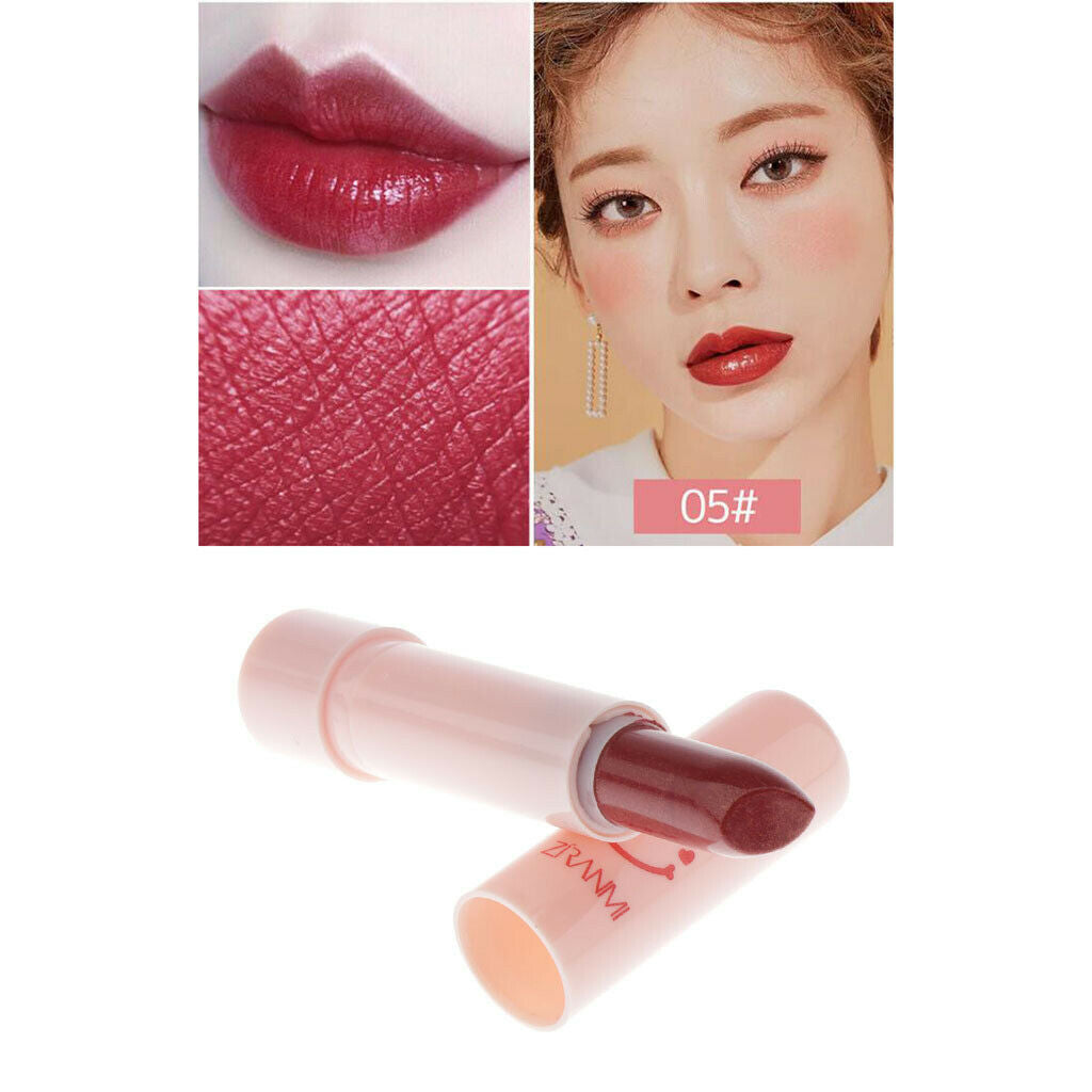 Long Lasting Matte Lipstick Makeup Cosmetics Moisturizing Smooth Lip Stick Shiny