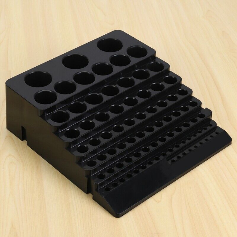 Drill Bit Storage Box Milling Cutter Saving Space Drill Finishing Holder OrganI7