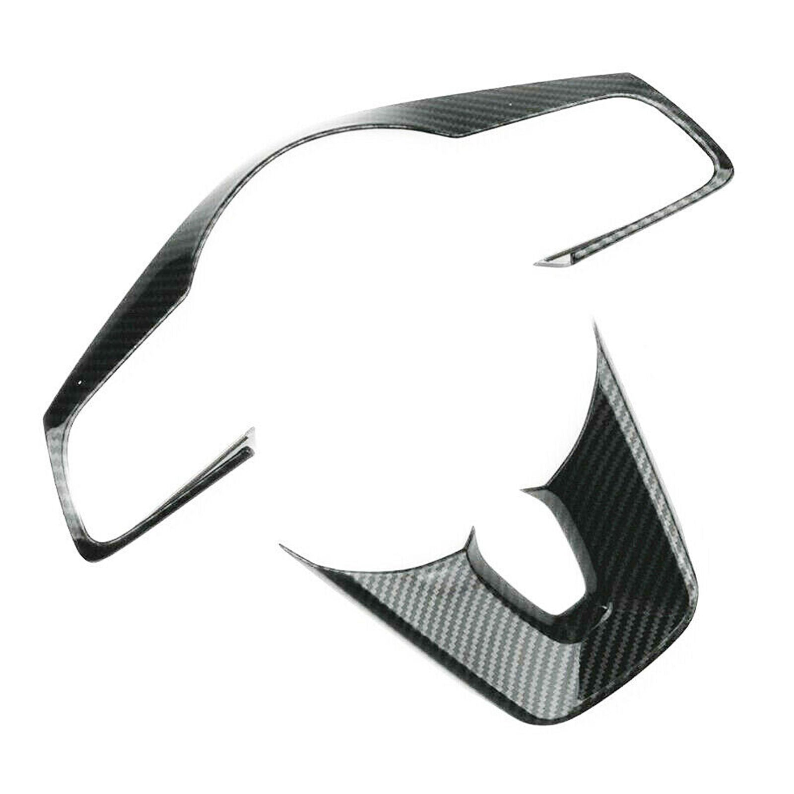 Carbon Fiber Look Steering Wheel Cover Trim Fit for Kia Forte K3 2019 2021