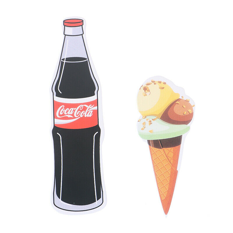 30pcs eating sugar shaped hand-painted bookmark sweets drink ca.l8
