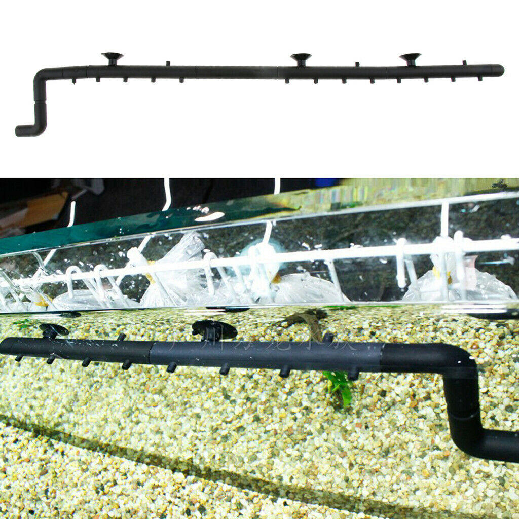 60cm Outflow Pipe Plastic Aquarium Rain Spray Bar Unit - Fish Tank
