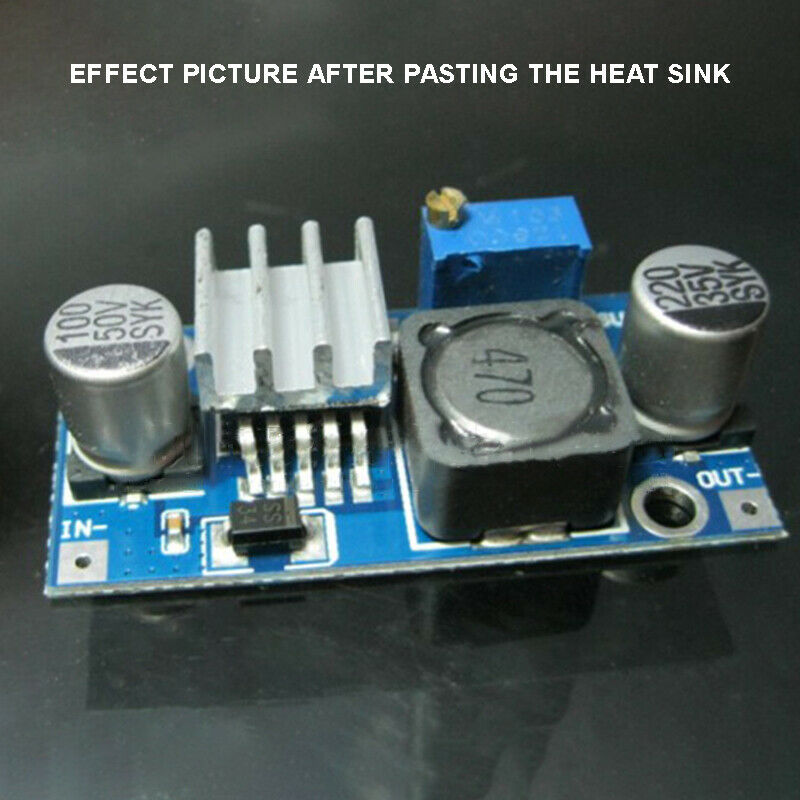 LM2596S DC-DC 3A Buck Converter Step-Down Voltage Regulator with LED voltmeter