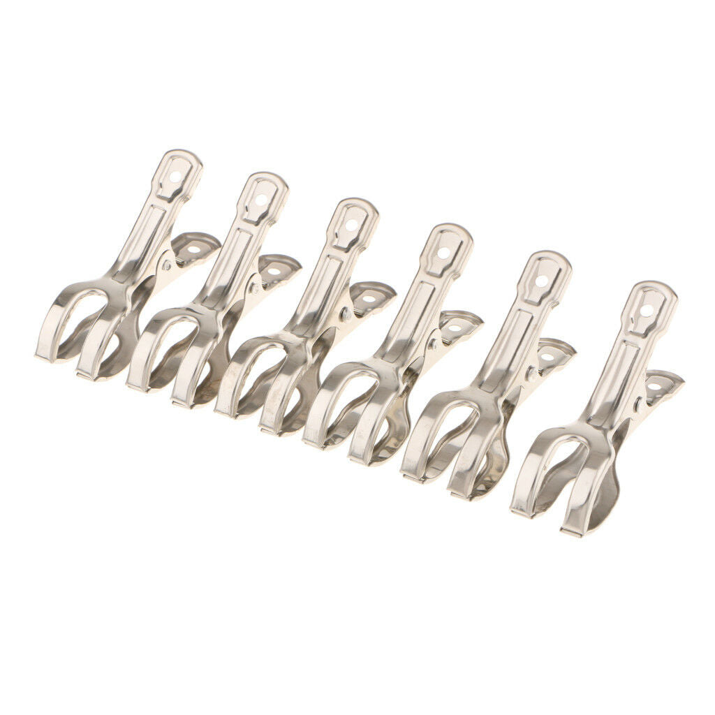 6x Laundry Pins Bathroom Towel Clips Laundry Supplies Photo Paper Pin Pegs