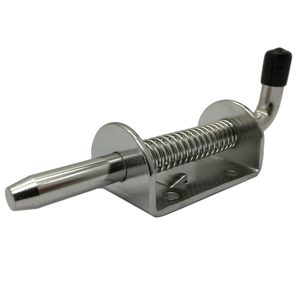 New Metal Heavy Duty Lock Barrel Bolt Spring Loaded Latch for Home Shed Door