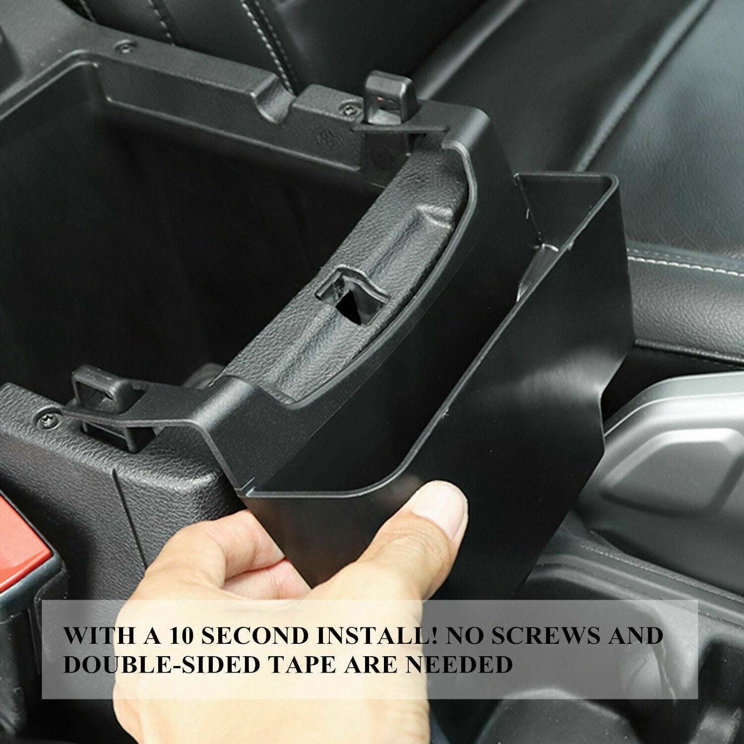 Front Center Console Armrest Storage Box For Jeep Wrangler JL JLU 2018-2020 2021