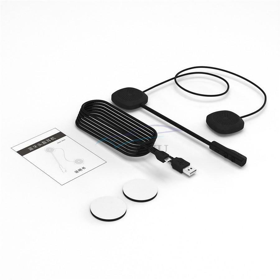 1Set 2.402GHz-2.480GHz Bluetooth 5.0 Motorcycle Helmet Wireless Earphone Speaker