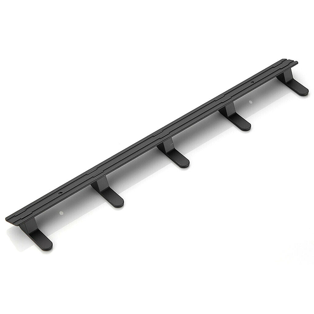 Metal Coat Rack Hanger for Hat Towel Purse Robes Backpack Entryway Black