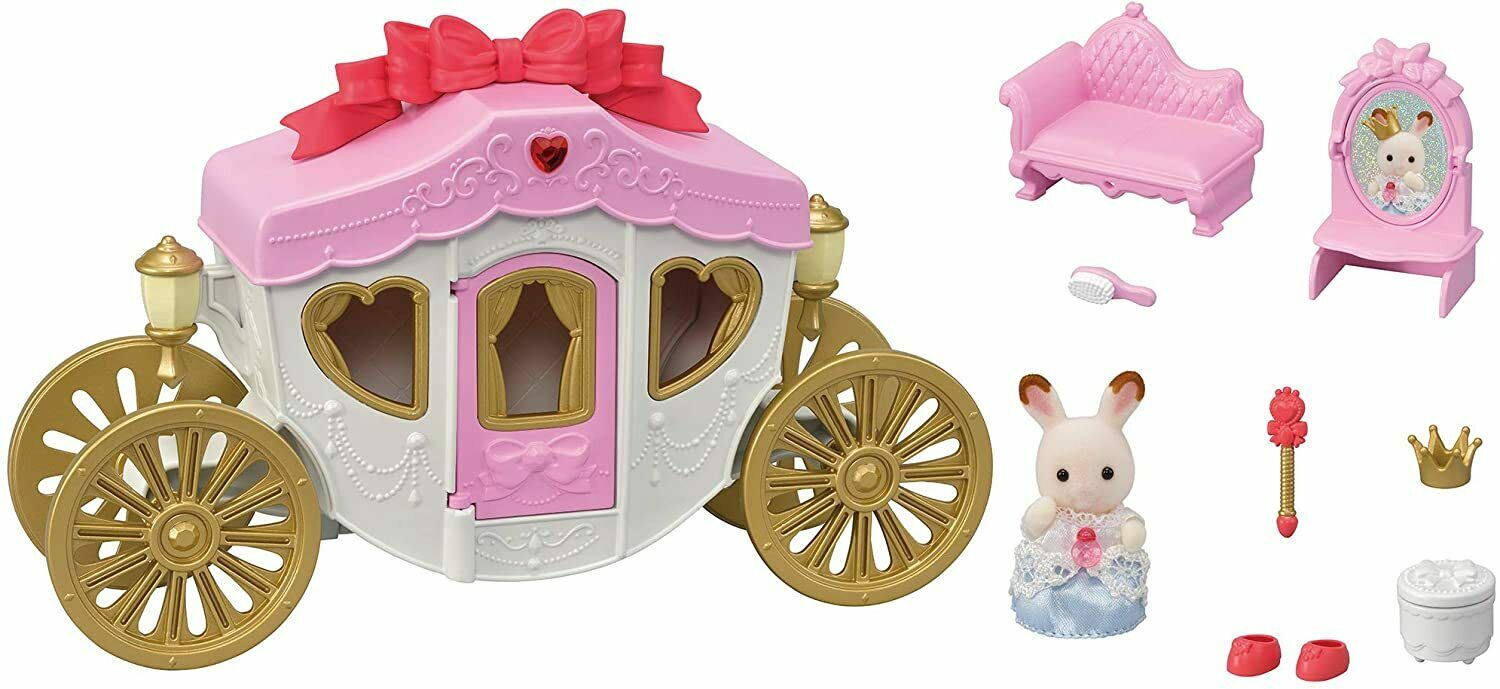 Sylvanian Families Royal Carriage Set Amusement Land Set 5543 Role Play Age 3+