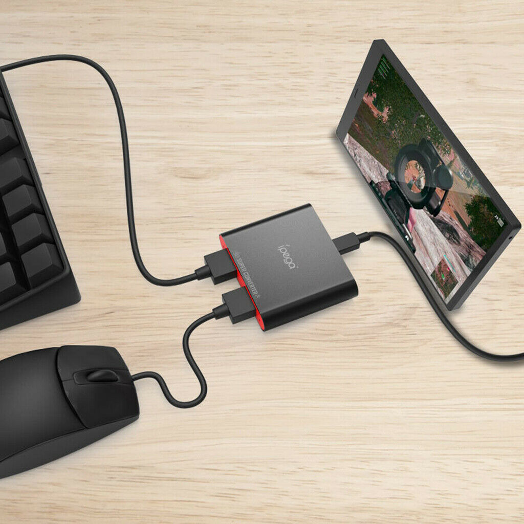Portable Compact PG-9116 Wireless Bluetooth 4.0 Keyboard Mouse Converter