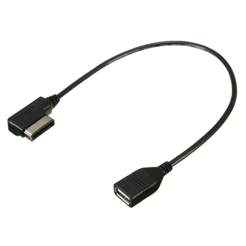 Music Interface AMI MMI AUX USB Cable Cord for Audi A4 A5 A6 A7 A8 Q5 Q7 R8 TT