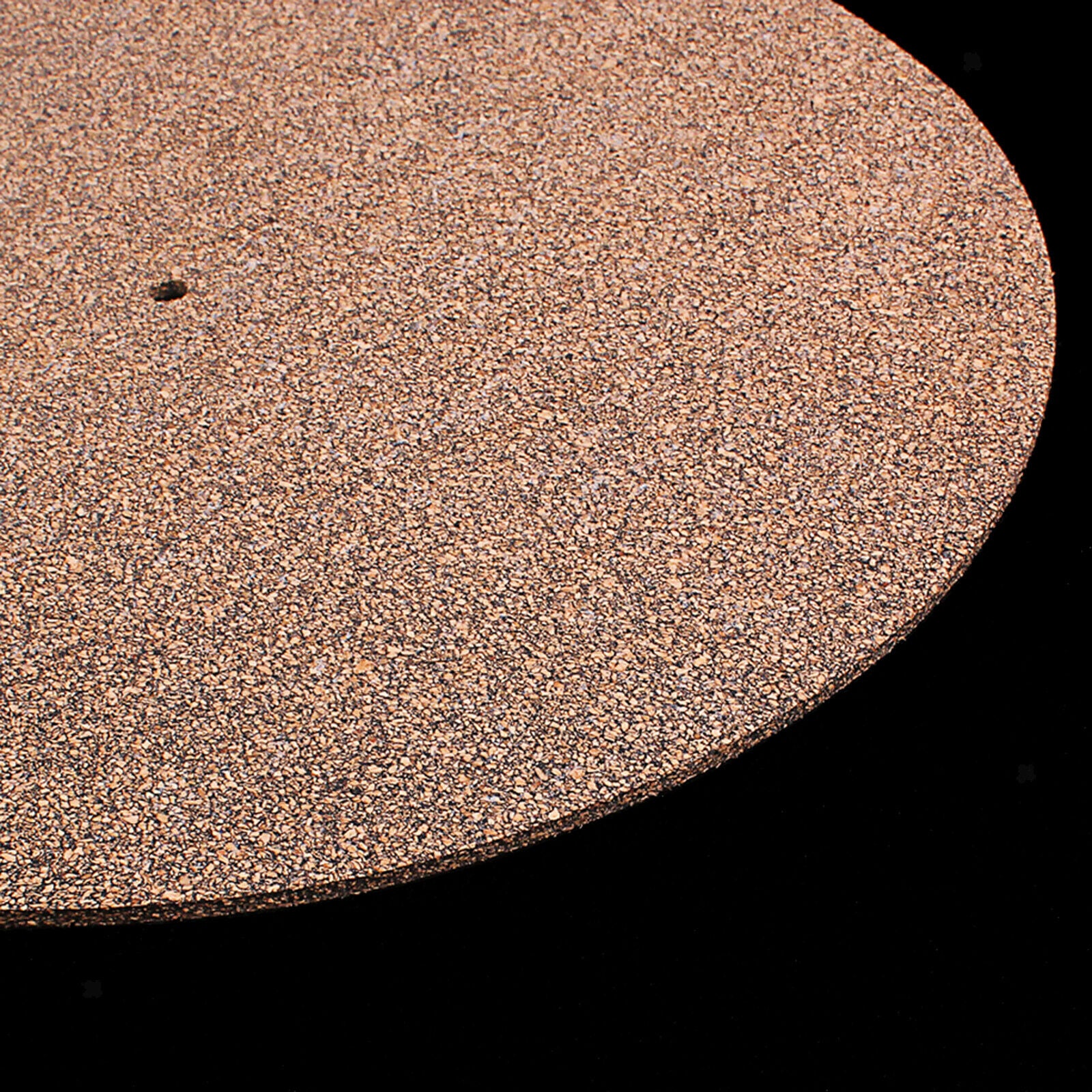 1pc Audiophile Cork Rubber Turntable Platter Mat 3.3mm Thick Anti Slip Accs