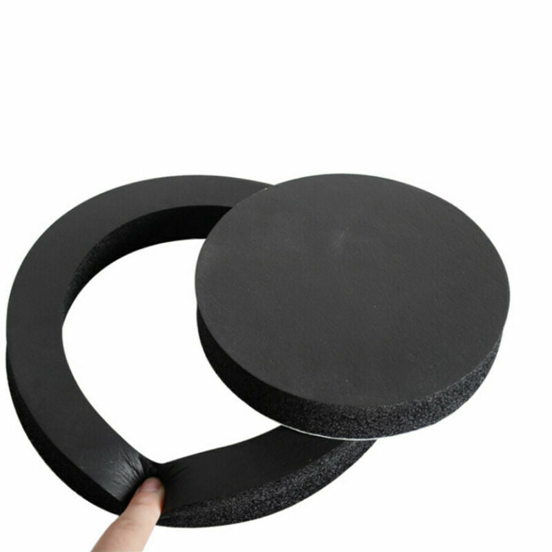 4x 6.5'' Car Speaker Insulation Bass Ring Soundproof Black Woofer Pad Universal