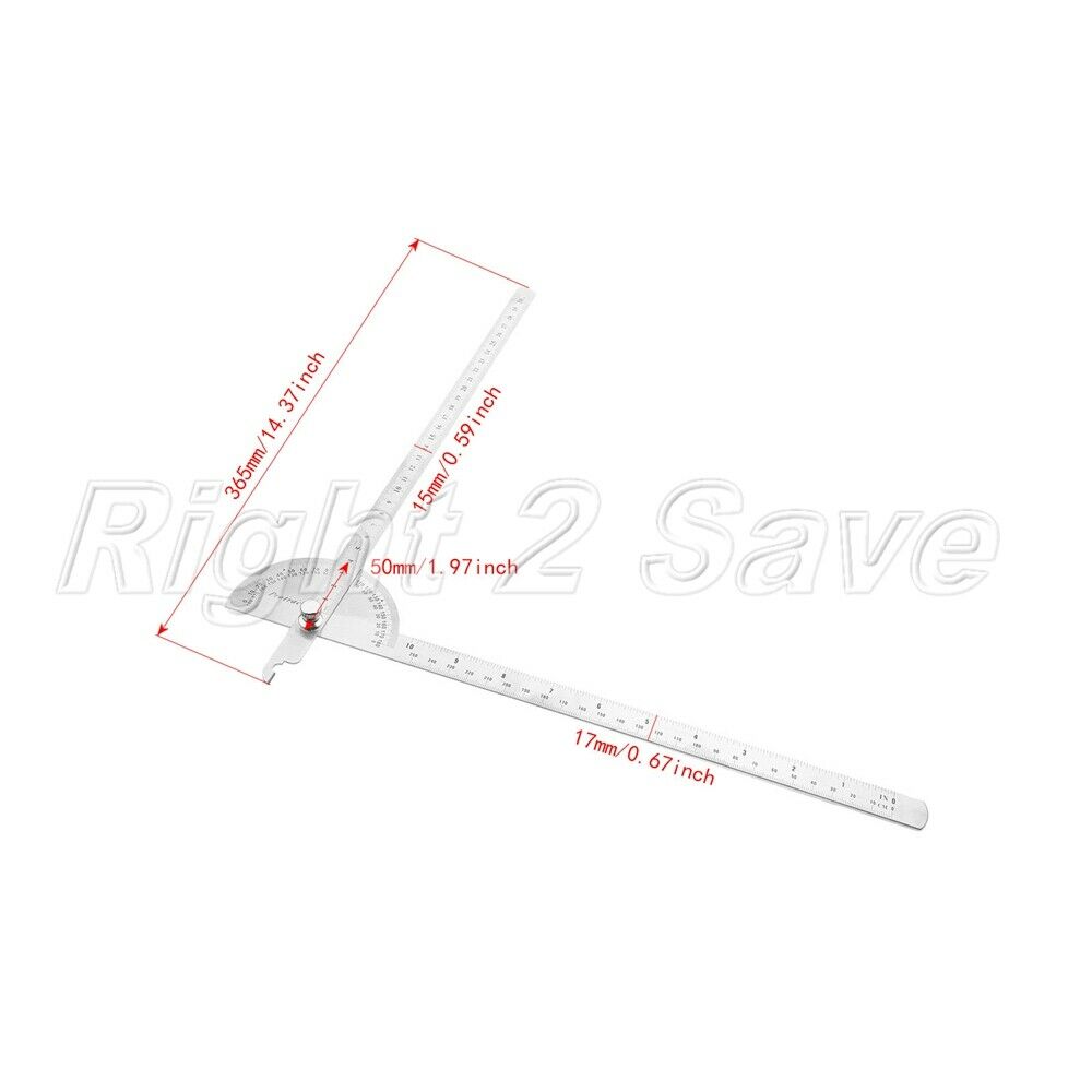 Measuring Angle Finder Ruler Protractor Gauge For Craftsman Machinist Carpenter