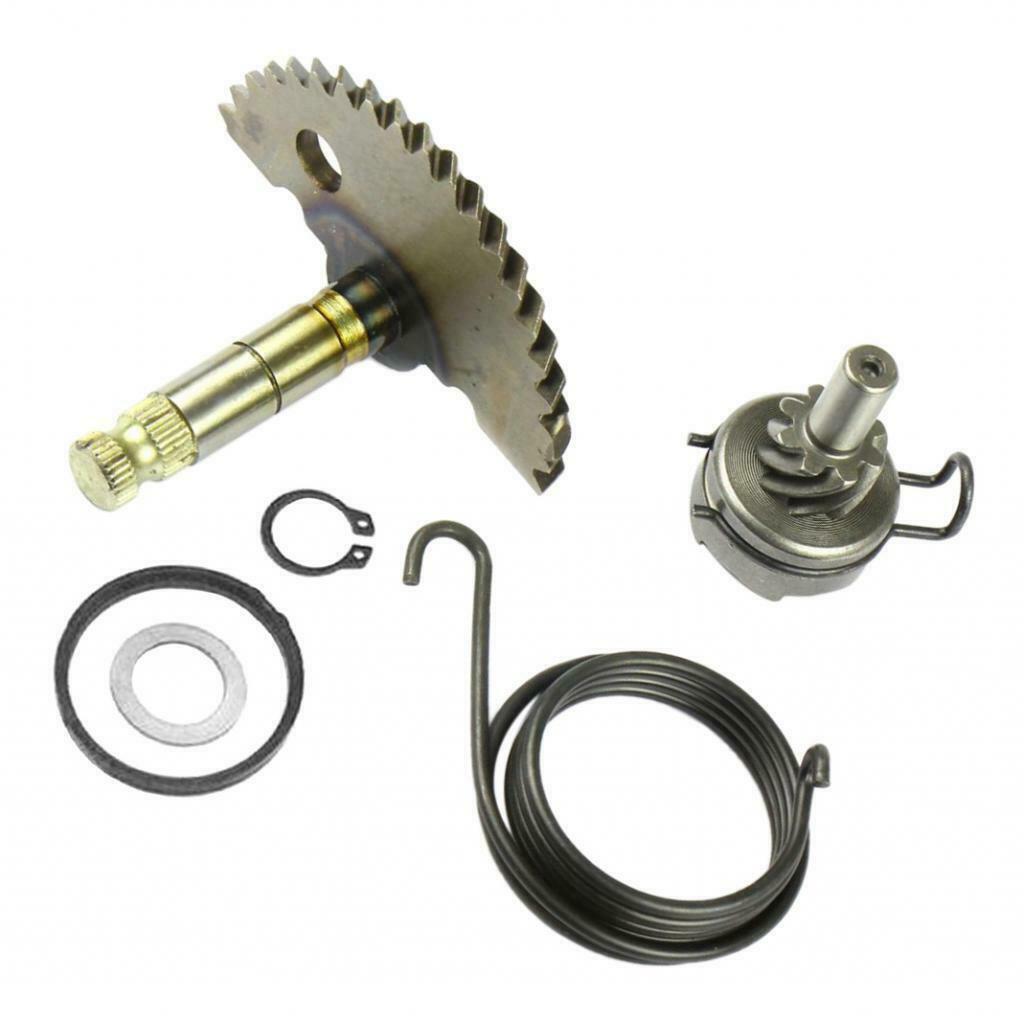 Kick Start Gear Starter Shaft Idler Gear Spring Kit for GY6 49cc 50cc 80cc