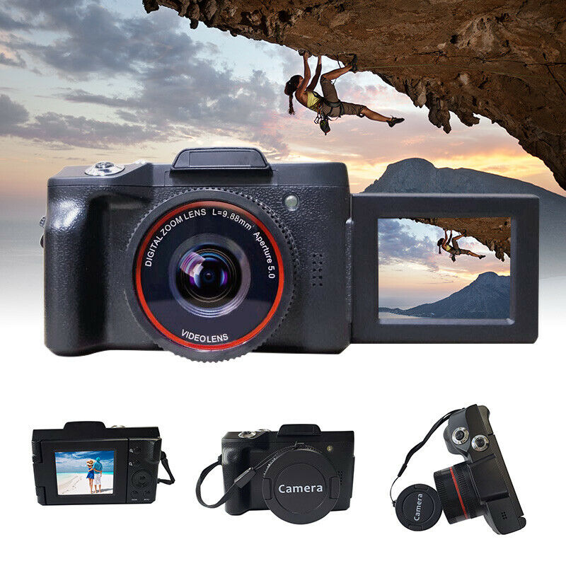 Digital Camera Video Camcorder Vlogging Full HD 1080P 16MP for YouTube Camera