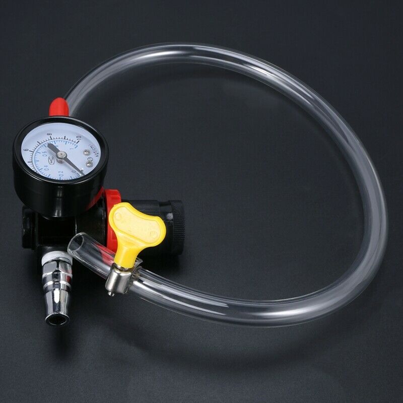 Car Cooling Radiator Pressure Leak Tester Tank Fuel Tank Detector Meter Tool AC1