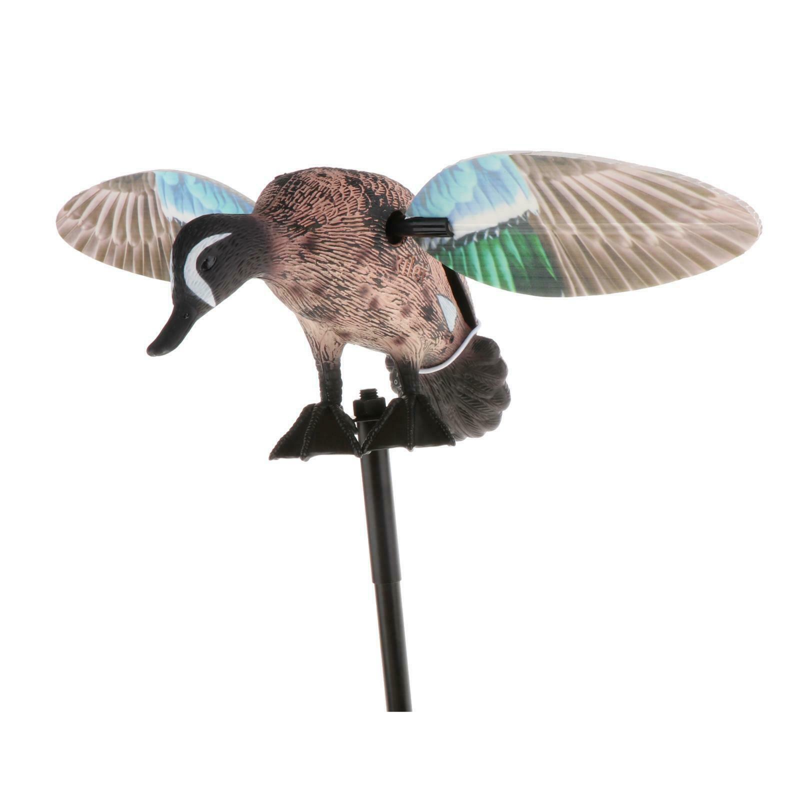 Electric Hunting Mallard Drake Teal Attraction Drake with 37'' Support Stand Rod