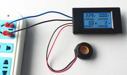 100A AC Digital LED Power Panel Meter Monitor Power Energy Voltmeter Ammeter
