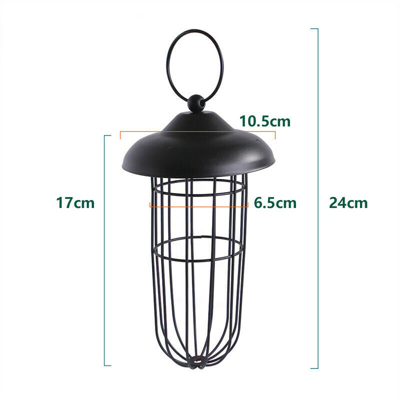 Bird Feeder Hanging Automatic Bird Feeding Tool Metal Carrying Pet Bird FeedBDA