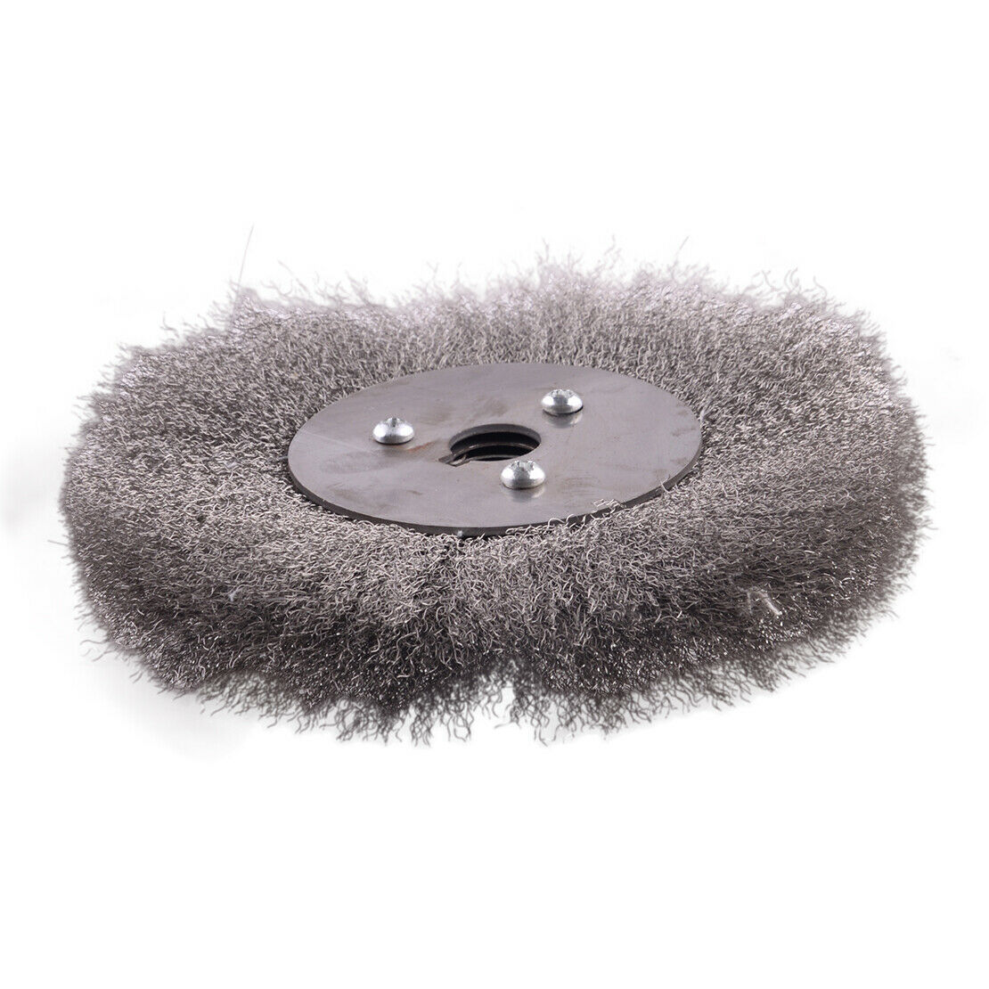 Crimped Stainless Steel Wire Wheel Brush For Rust Cleaning Grinder New