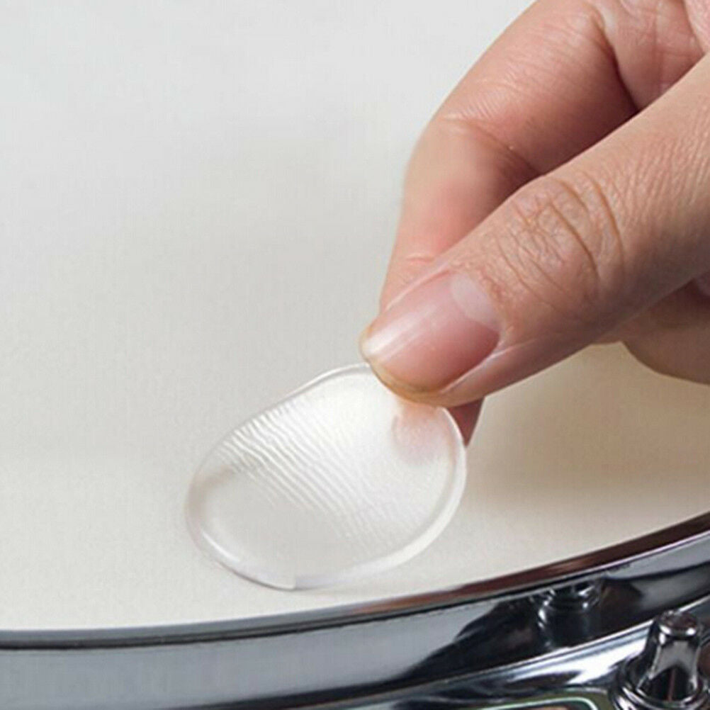 6X Drum mute pad silicon gel muffler percussion instrument silencer practice.DD