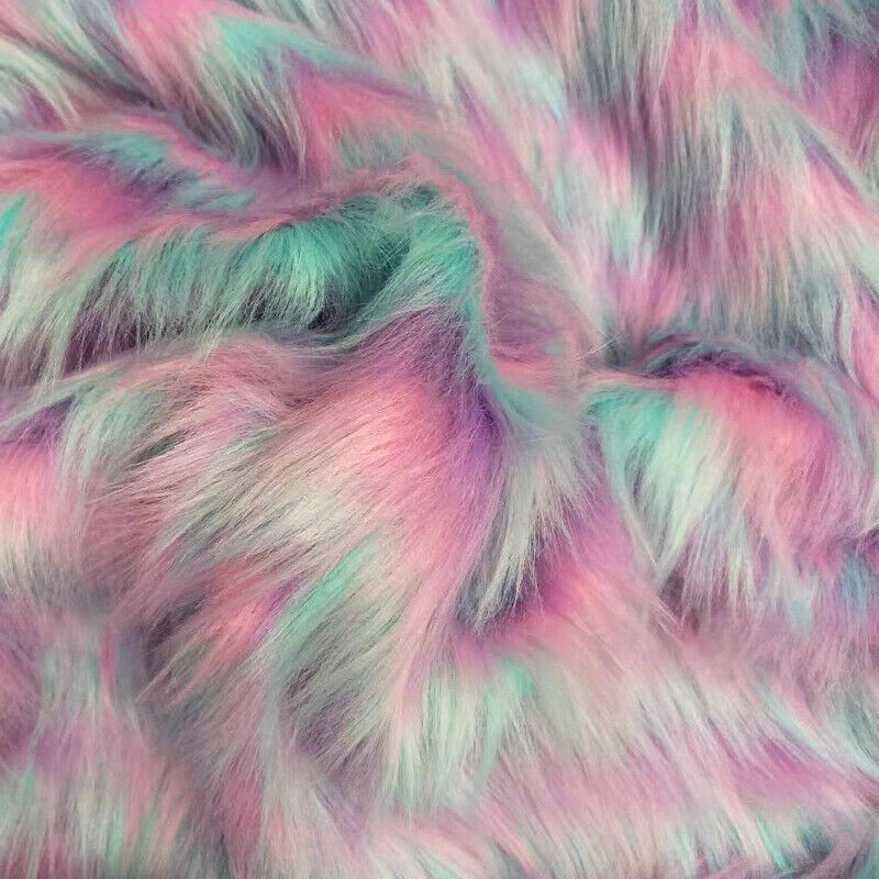 40*60cm Colorful Stripe Soft Plush Fabric DIY Clothing Home Textiles Material