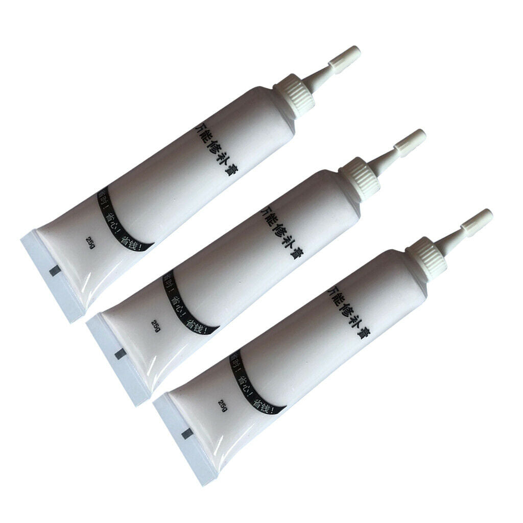 3x Wood Furniture Refinishing Paint Floor Scratch Repair Paste White