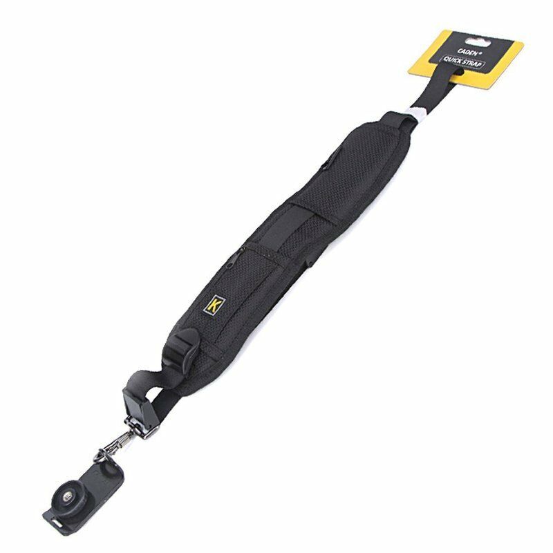 Black Camera Belt Single Neck Shoulder Strap Sling for DSLR Sony Canon Nikon New