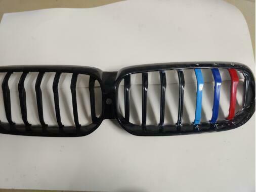 ABS M-Color Grille Grill Cover Clip Trim Fit For BMW 6 Series GT G32 2021  @E â—