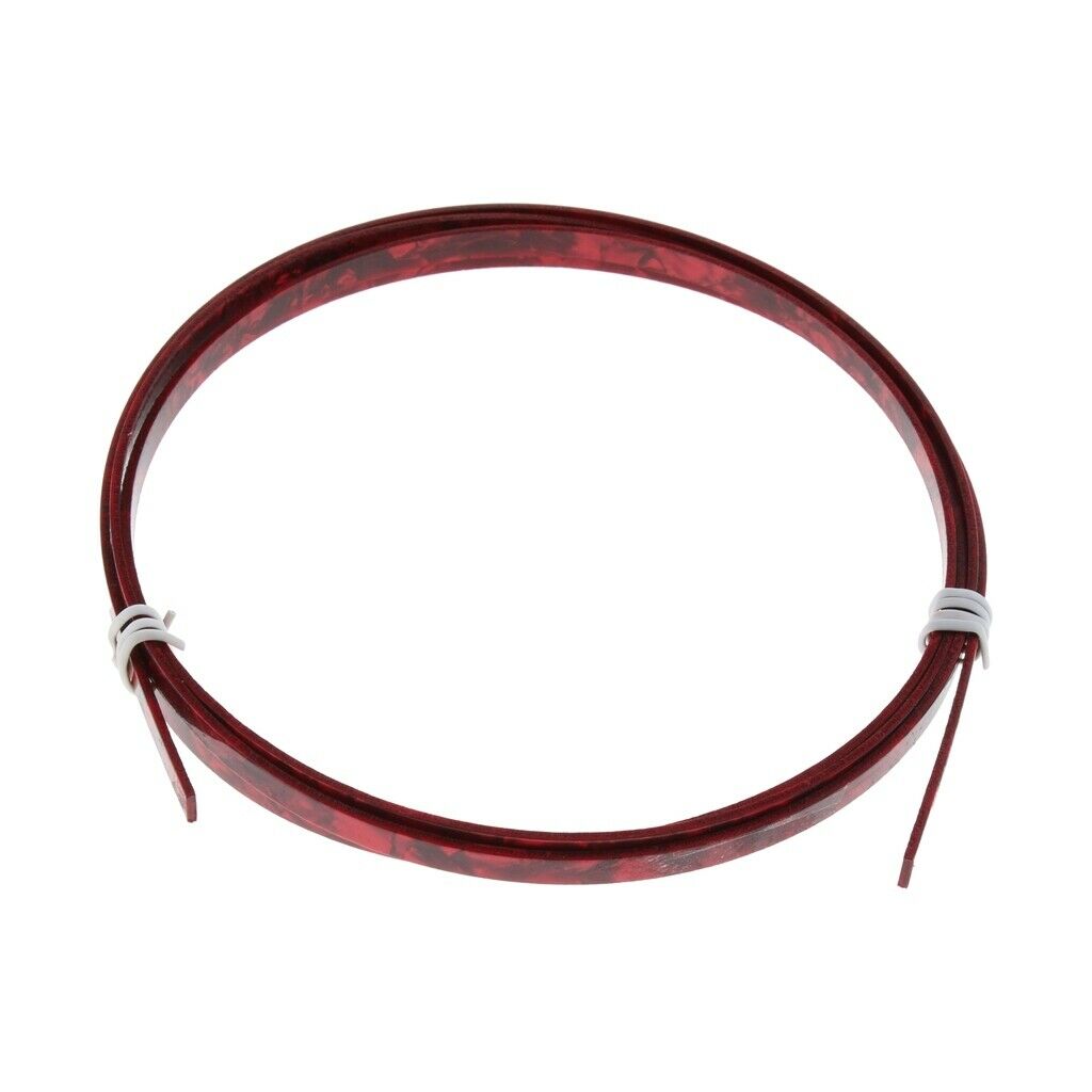 Celluloid Guitar Binding Inlay Purfling Strip for Luthiers DIY Supplies 6mm