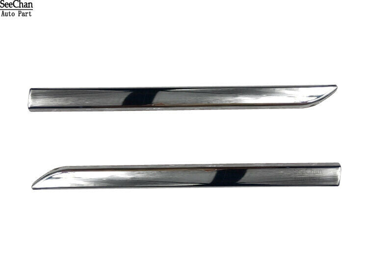 Fit for 2007-2010 Mercedes Benz C-Class W204 Chrome Front Fender Moldings Strip