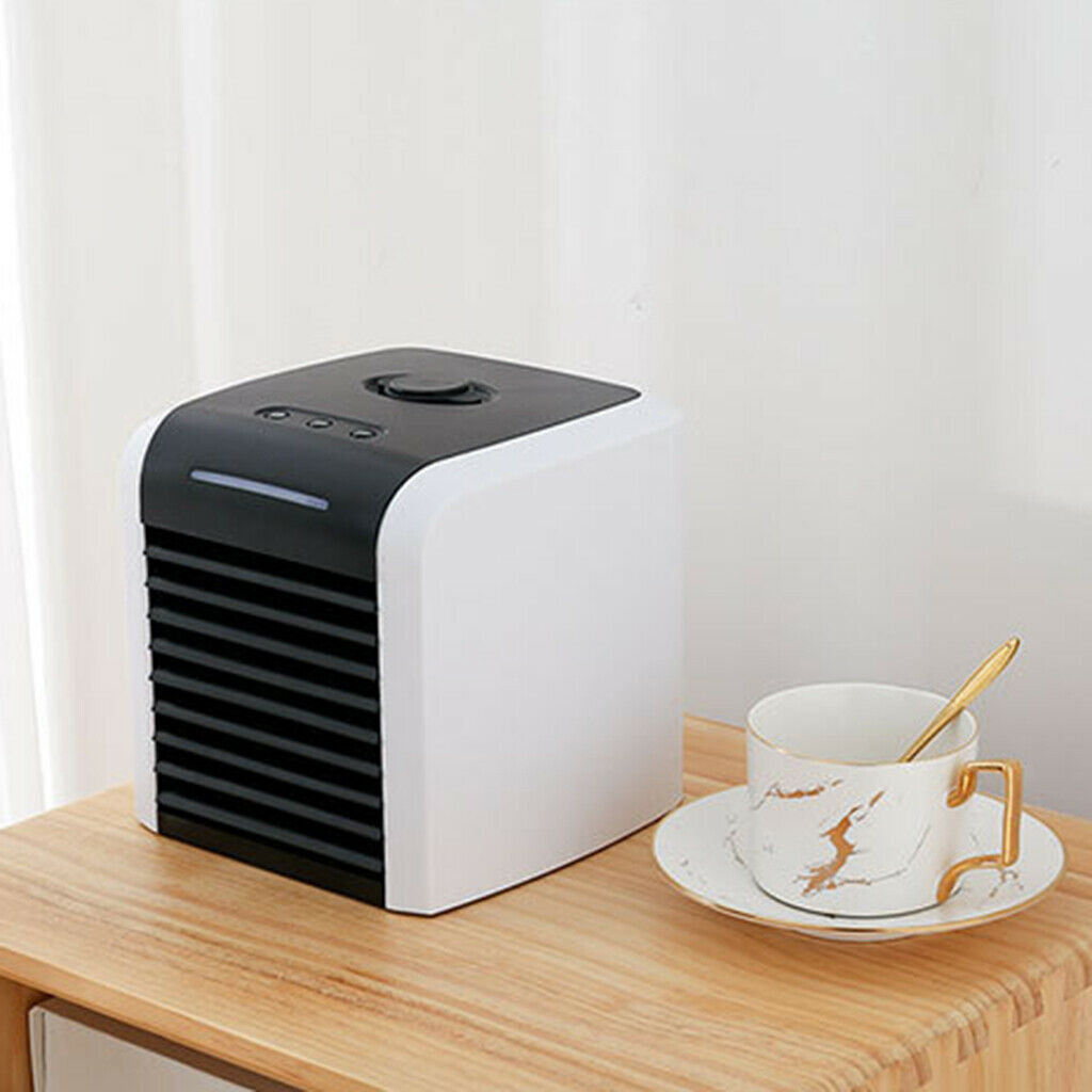 Desk Personal Air Cooler Portable Cooling USB Fan with 3 Adjustable Speeds
