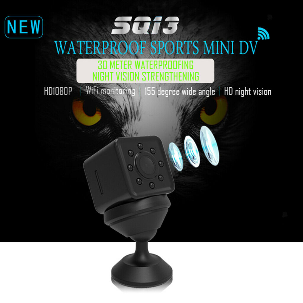 Mini 1080P Camera Wireless Wifi HD Camcorder DV DVR  Loop Record