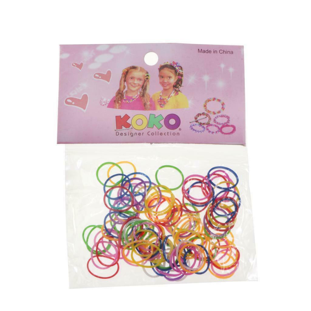 12 Bags Braid Rings Hair Hoops Braid Hair Clip Accessories, 0.23 inch Hair