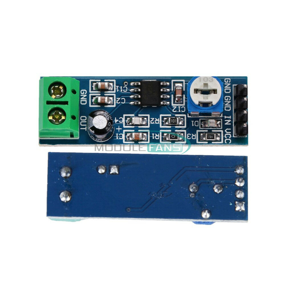 5PCS 200 Times Gain 5V-12V LM386 Audio Amplifier Module Adjustable Resistance M