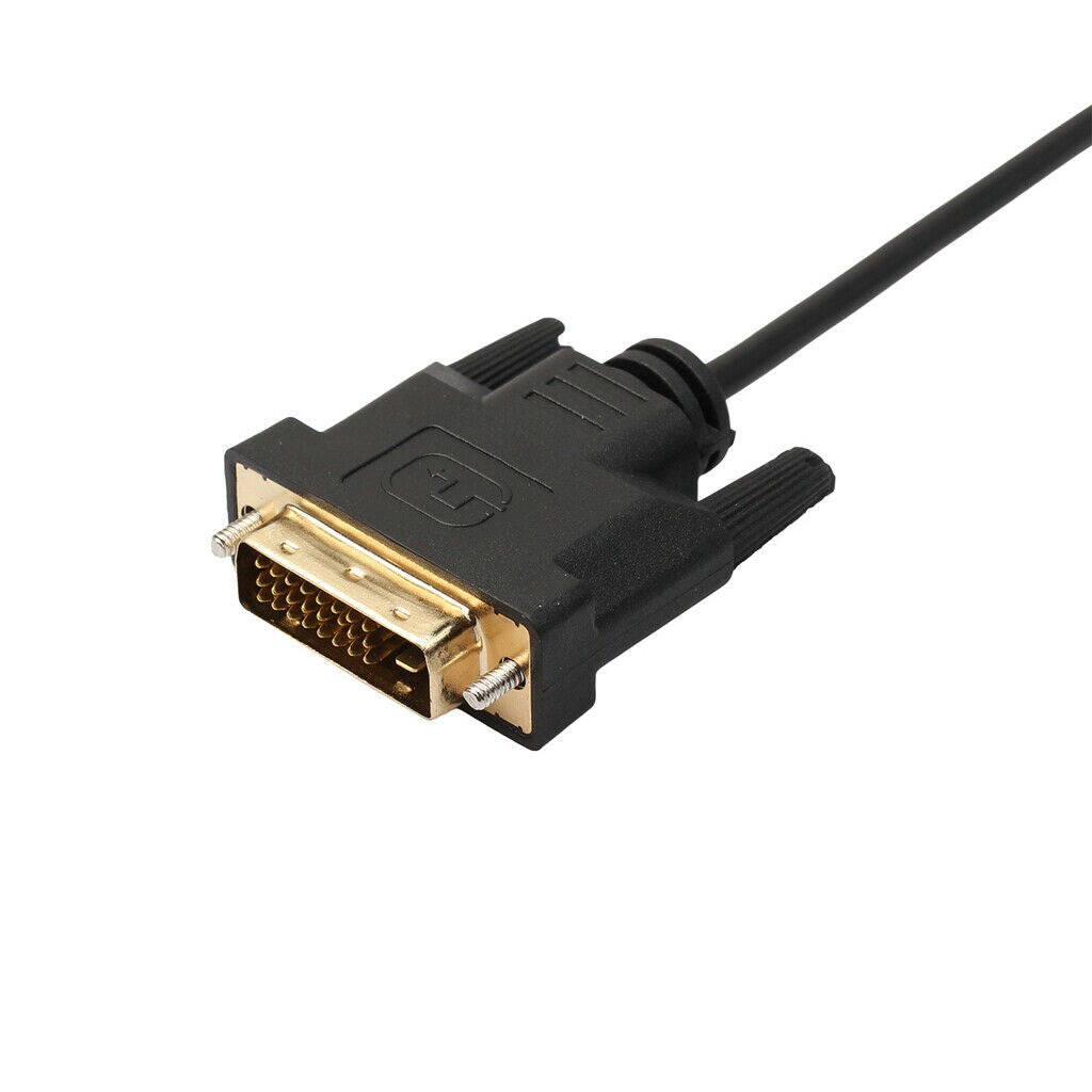 DVI-D Dual Link 24+1 M/M Extension Cable Lead For PC Monitor Projector 5m