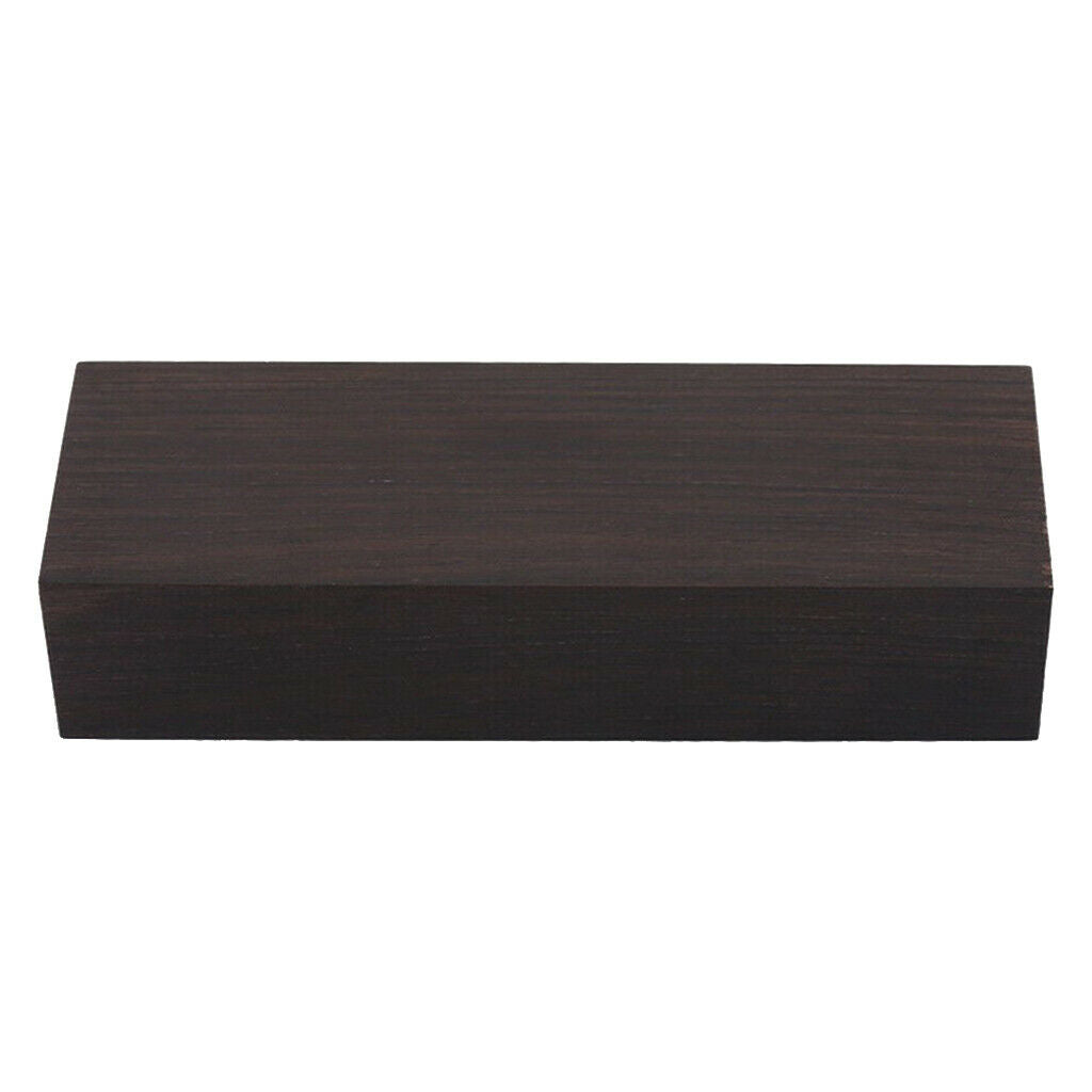 Black Ebony Wood Lumber Blank DIY Material Handle Block Craft Hobby Tool